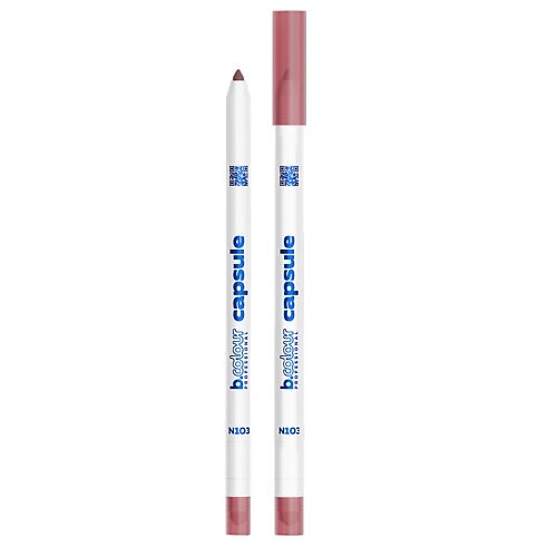 7DAYS карандаш для губ стойкий 2в1 B. colour professional capsule