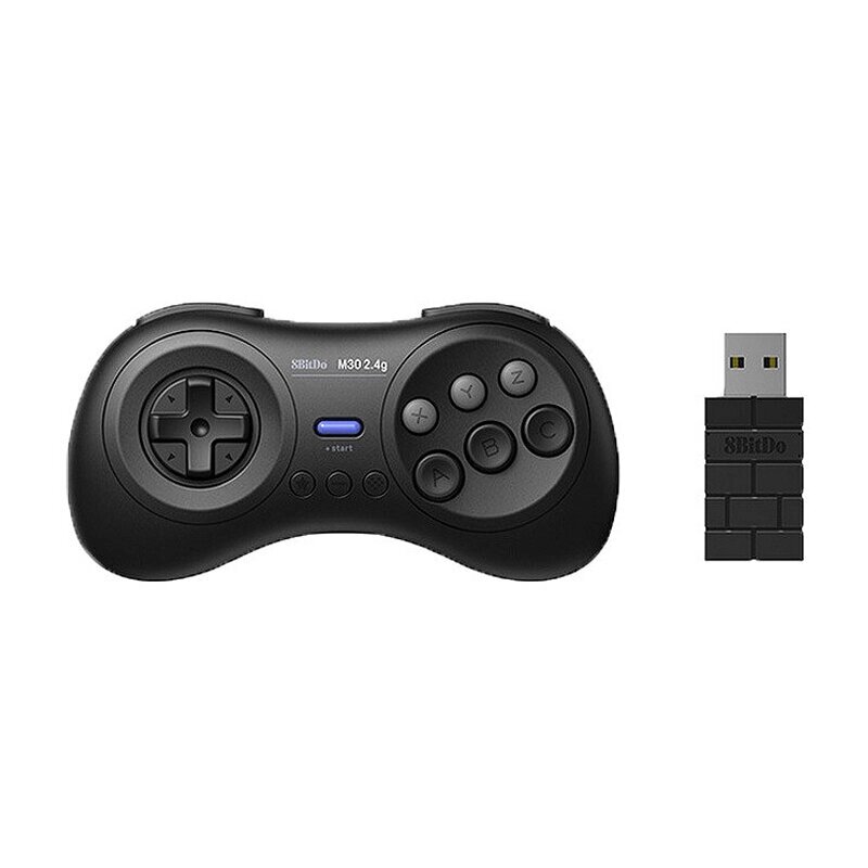 8Bitdo M30 2.4G Беспроводной игровой контроллер 6-клавишный Cross Key Turbo Mini Classic Геймпад Джойстик для Sega Genes от компании Admi - фото 1