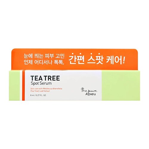 A'PIEU Точечное средство для лица TEA TREE успокаивающее