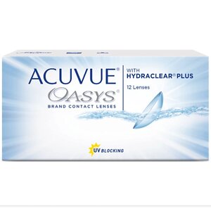 Acuvue двухнедельные контактные линзы acuvue OASYS with hydraclear PLUS 12 шт.