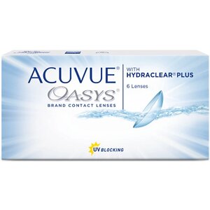 Acuvue двухнедельные контактные линзы acuvue OASYS with hydraclear PLUS