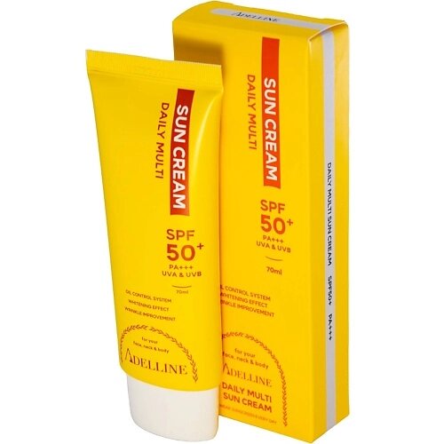 ADELLINE Солнцезащитный крем Daily Multi Sun Cream SPF50+PA 70.0
