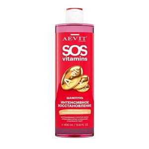 AEVIT BY LIBREDERM Шампунь для повреждённых волос Интенсивное восстановление SOS Vitamins