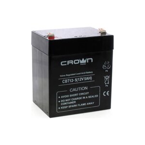 Аккумулятор для ИБП Crown Micro 12V 5Ah СВТ-12-5