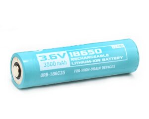 Аккумулятор Li-ion Olight ORB-186C35 18650 3,6 В. 3500 mAh