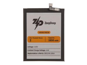 Аккумулятор ZeepDeep Asia (схожий с HB366179ECW) для Huawei Nova 2 / Mate 10 Lite 888702