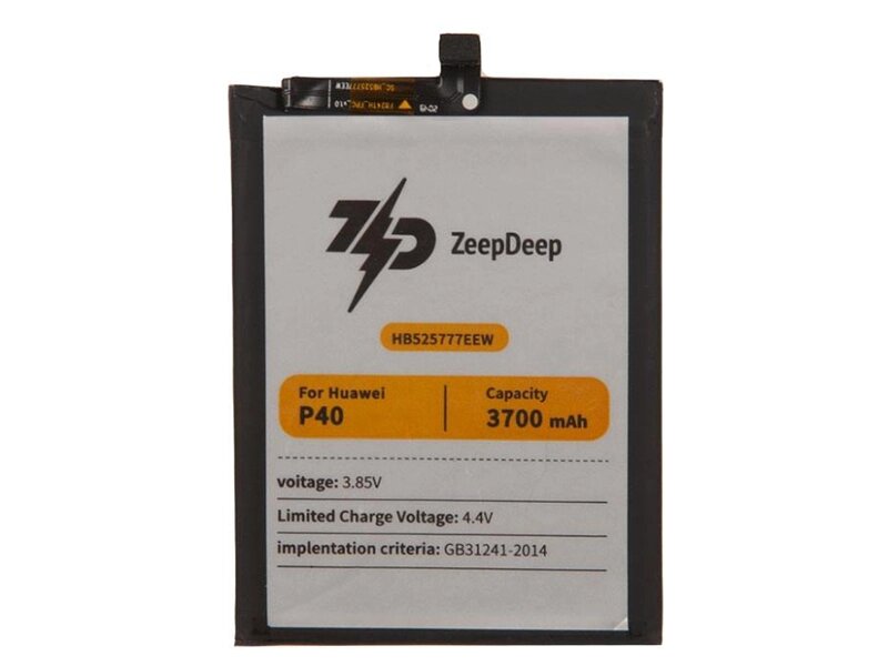 Аккумулятор ZeepDeep Asia (схожий с HB525777EEW) для Huawei P40 888708 от компании Admi - фото 1