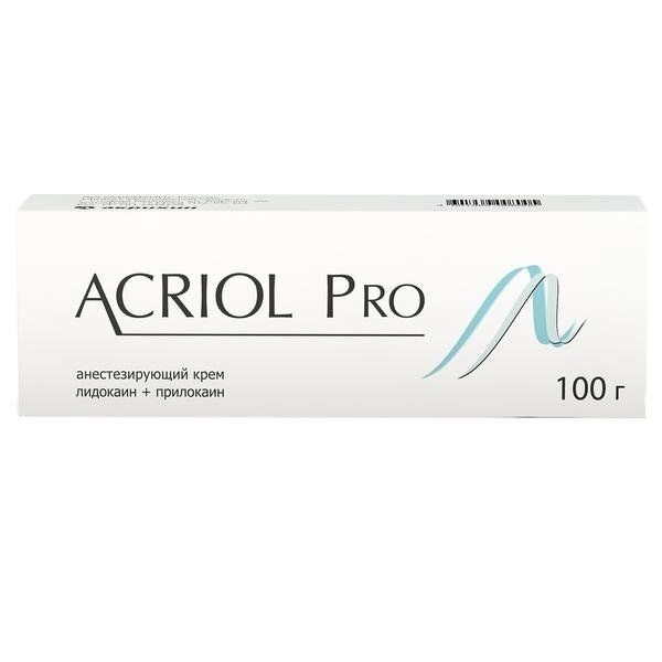 Акриол Про крем для местного и наружного применения 2,5%+2,5% 100г от компании Admi - фото 1