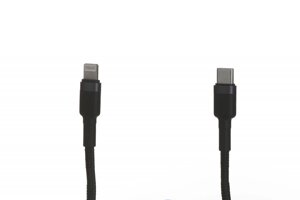 Аксессуар Baseus Cafule Cable Type-C-Lightning PD 18W 1m Grey-Black CATLKLF-G1