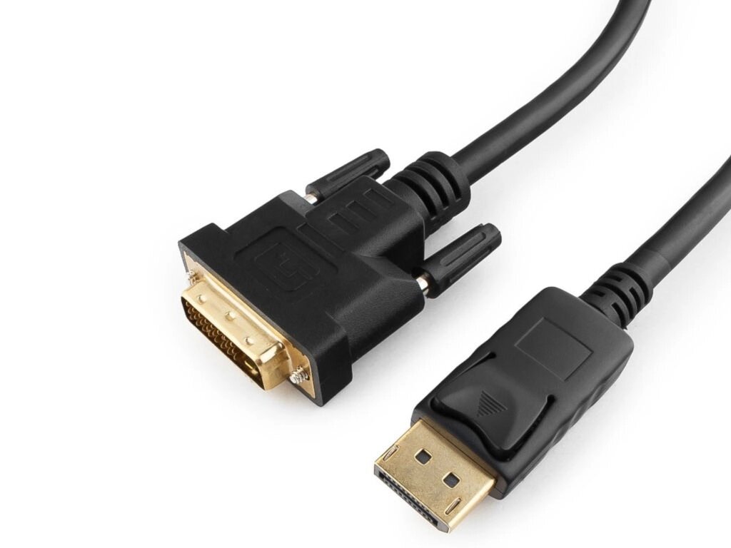 Аксессуар Gembird Cablexpert DisplayPort to DVI 20M/25M 1.0m Black CC-DPM-DVIM-1M от компании Admi - фото 1