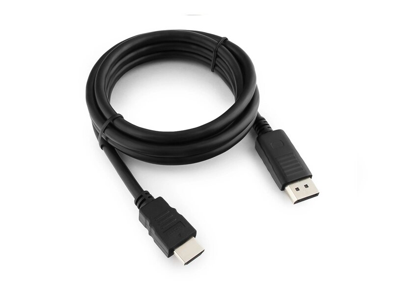 Аксессуар Gembird Cablexpert DisplayPort to HDMI 20M/19M 1.8m Black CC-DP-HDMI-6 от компании Admi - фото 1