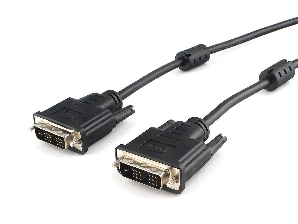 Аксессуар Gembird Cablexpert DVI-D Single Link 19M/19M 1.8m Black CC-DVIL-BK-6 от компании Admi - фото 1