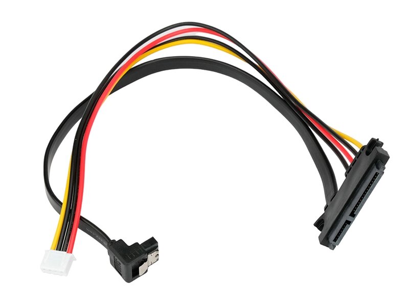 Аксессуар Кабель Gembird Cablexpert SATA - SATA 7+15pin 30cm CC-XH2.54-SATAL-30CM от компании Admi - фото 1