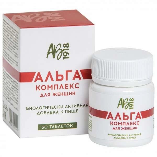 Альгакомплекс для женщин АВ1918 таблетки 60шт от компании Admi - фото 1