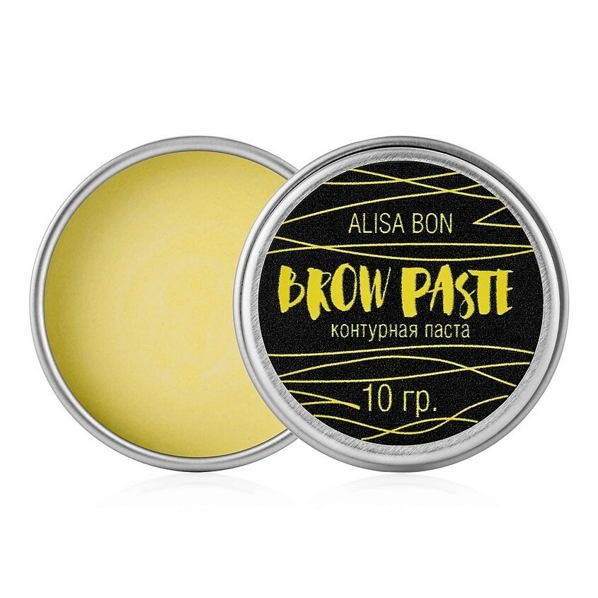ALISA BON Контурная паста для бровей"BROW PASTE" лимонная от компании Admi - фото 1