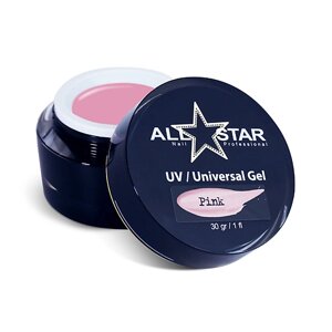 ALL STAR PROFESSIONAL Гель для моделирования ногтей, UV-Universal Gel "Clear" big