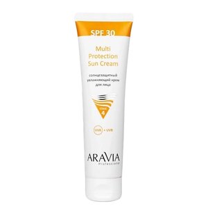 ARAVIA PROFESSIONAL Крем для лица солнцезащитный увлажняющий SPF 30 Multi Ptotection Sun Cream