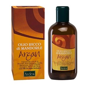 ARDES Масло холодного отжима сладкого миндаля и Арганы Olio Ricco di mandorle Argan 250