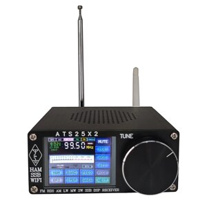 ARINST 2023 NEW ATS-25X2 FM APP 4.14 Конфигурация сети WIFI Полнодиапазонный Радио со сканированием спектра DSP Приемник