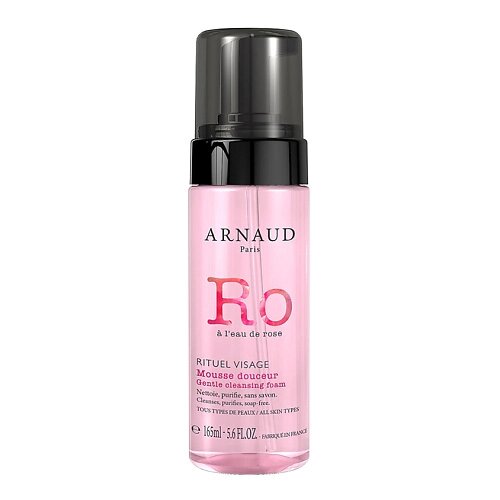ARNAUD PARIS Мусс очищающий для лица и шеи без содержания мыла с розовой водой Rituel Visage от компании Admi - фото 1