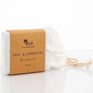 ARYA HOME collection мыло sage & charcoal 150.0