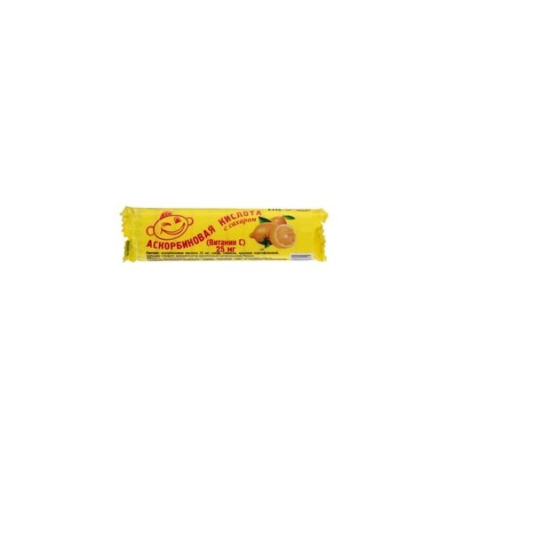 Аскорбиновая кислота вкус лимона с сахаром Аскопром таблетки 3г 10шт от компании Admi - фото 1