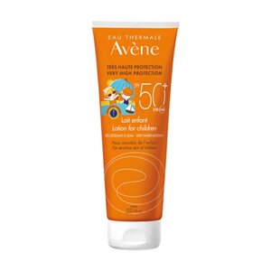 AVENE Солнцезащитное молочко для чувствительной кожи детей SPF50+ High Protection Lotion For Children