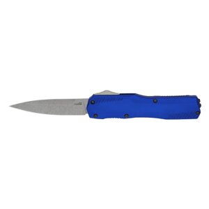Автоматический складной нож Kershaw Livewire, сталь CPM MagnaCut, рукоять алюминий, синий