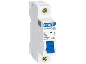 Автоматический выключатель Chint NXB-63S (R) 1P 3А 4.5кА C 296706