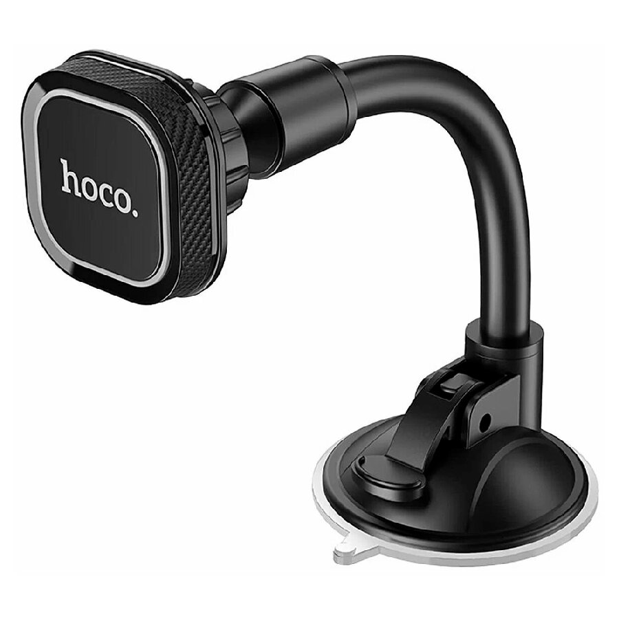 Автомобильный держатель HOCO CA55 магнитный на приборная панель/лобовое стекло черный+серый от компании Admi - фото 1