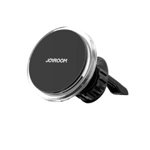 Автомобильный держатель Joyroom магнитный с беспроводной зарядкой 15W в воздуховод черный (JR-ZS291)