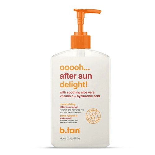 B. TAN Лосьон для ухода за кожей oooohaftersun delight! moisturizing lotion 473.0