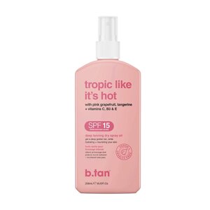 B. TAN Сухое масло-спрей для загара tropic like it's hot deep tanning dry spray oil 236.0