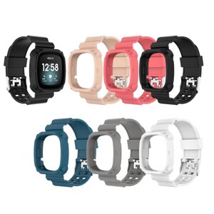 Bakeey Силиконовый Чехол для часов с ремешком Чехол для часов Fitbit Versa 3 Sense