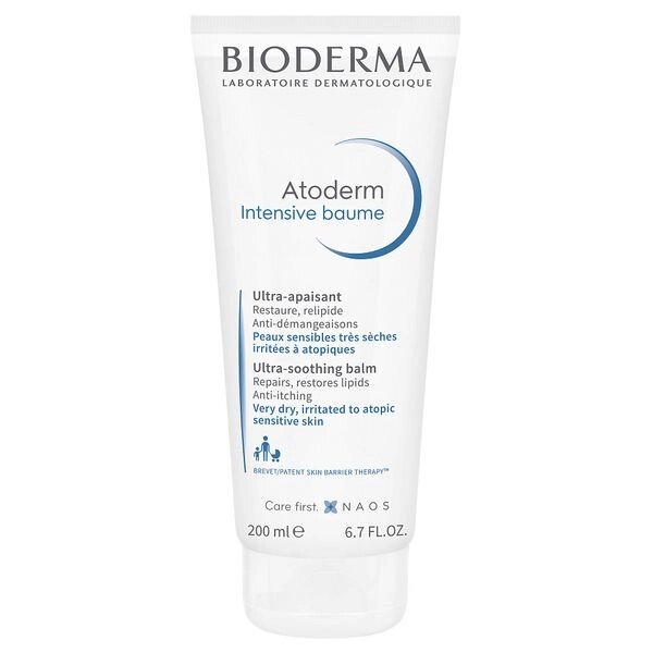 Бальзам для сухой и атопичной кожи лица и тела восстанавливающий Atoderm Bioderma/Биодерма туба 200мл от компании Admi - фото 1