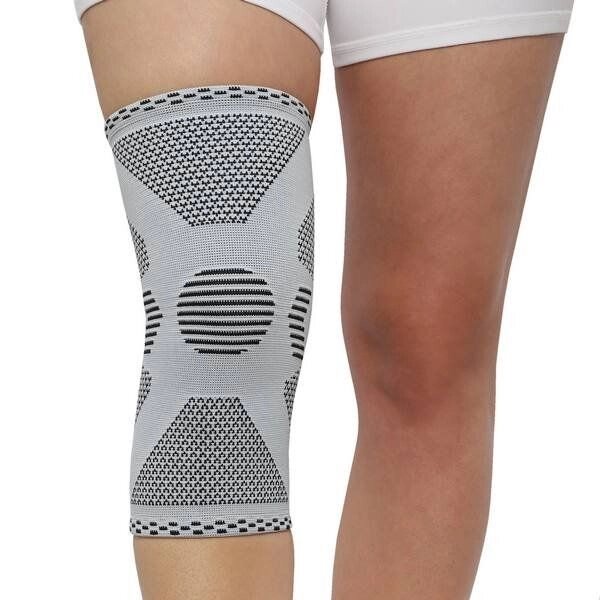 Бандаж для коленного сустава Крейт У-842, серый, р. 1 от компании Admi - фото 1