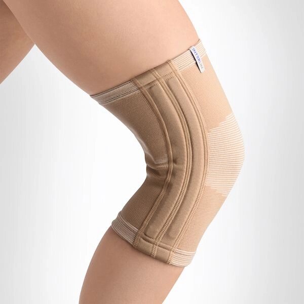 Бандаж на коленный сустав Интерлин РК К05, бежевый, р. XL от компании Admi - фото 1