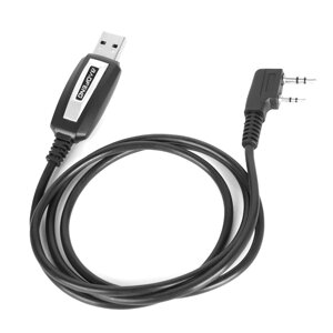 BAOFENG 2-контактный USB-кабель для программирования для Walkie Talkie для UV-5R serise BF-888S Walkie Talkie аксессуары