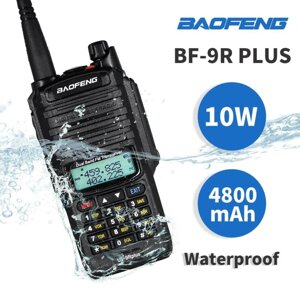 Baofeng UV-9R plus Walkie Talkie UV 9R High Power 10W Водонепроницаемы Portable Hunting Ham Радио UV9R 20KM Dual Стандар