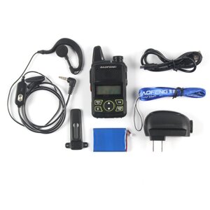 BaoFeng Mini Walkie Talkie БФ-Т1 UHF 400-470 МГц 1 Вт 20 каналов маленький мини портативный радиолюбитель FM двусторонни