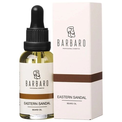 BARBARO Масло для бороды и усов смягчающее EASTERN SANDAL 30.0 от компании Admi - фото 1