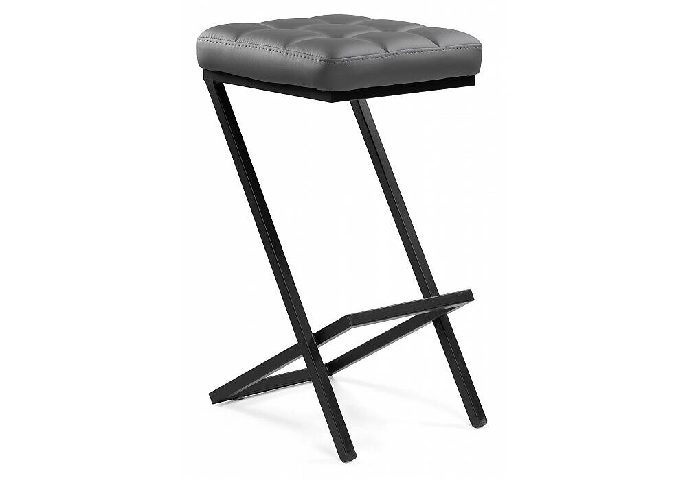 Барный стул  Амаури темно-серый / черный матовый от компании Admi - фото 1