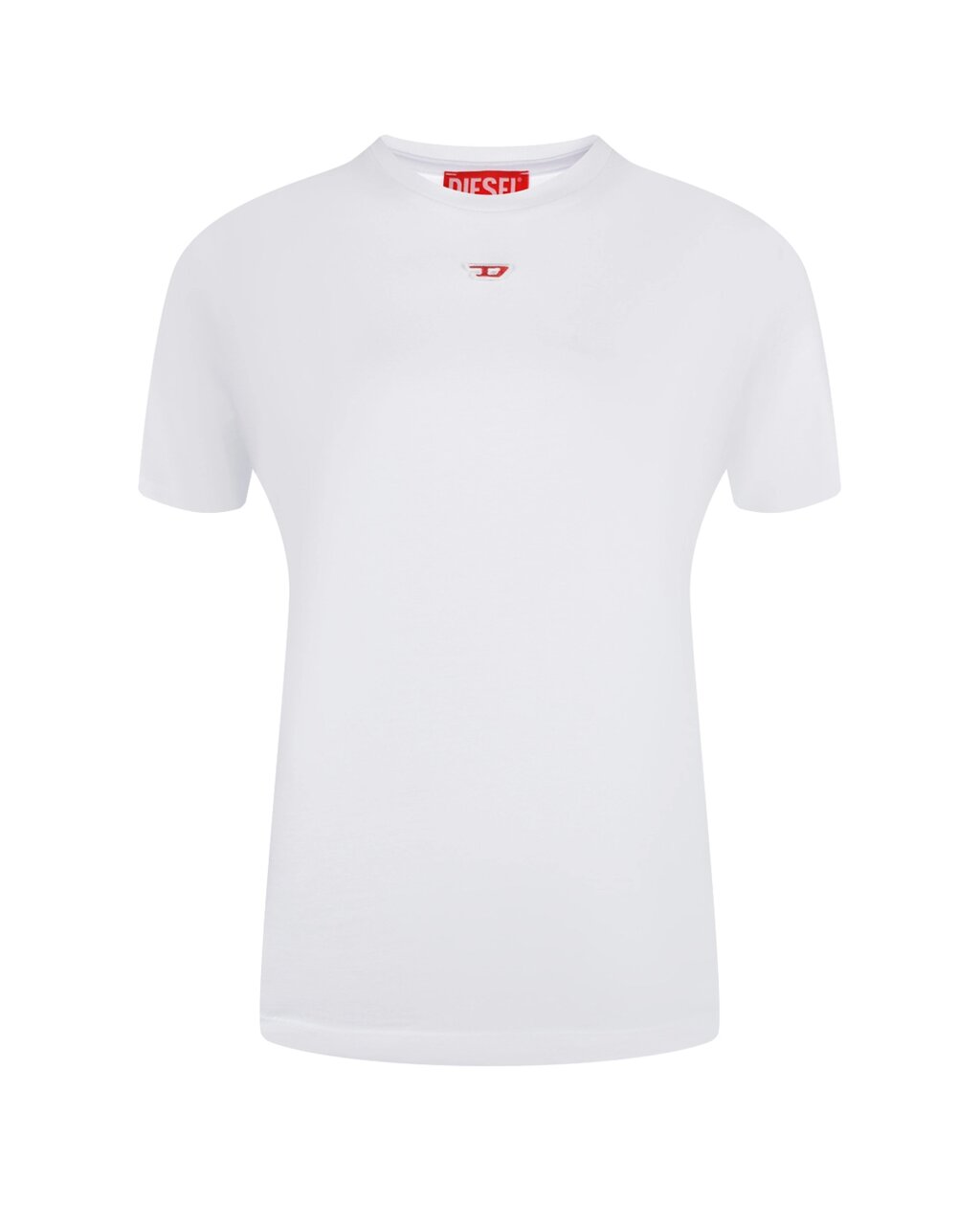 Базовая белая футболка Diesel от компании Admi - фото 1