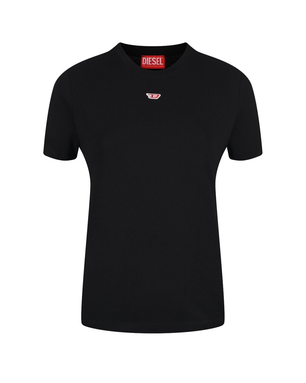 Базовая черная футболка Diesel от компании Admi - фото 1