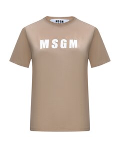 Базовая футболка с лого MSGM