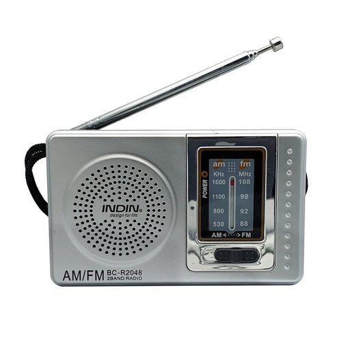 BC-R2048 Портативный мини-плеер Радио с телескопической Антенна AM FM Dual Стандарты Музыкальный плеер со встроенным дин