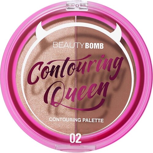 BEAUTY BOMB Палетка для контуринга Contouring palette "Countouring Queen" от компании Admi - фото 1