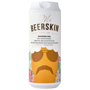 BEERSKIN Гель для душа с пивными экстрактами, освежающий Mr Beerskin Cool Up Shower Gel