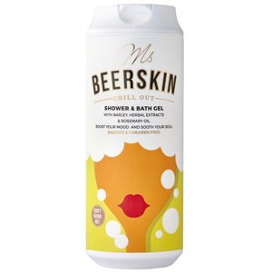 BEERSKIN Гель для душа с пивными экстрактами, расслабляющий Ms Beerskin Chill Out Shower&Bath Gel