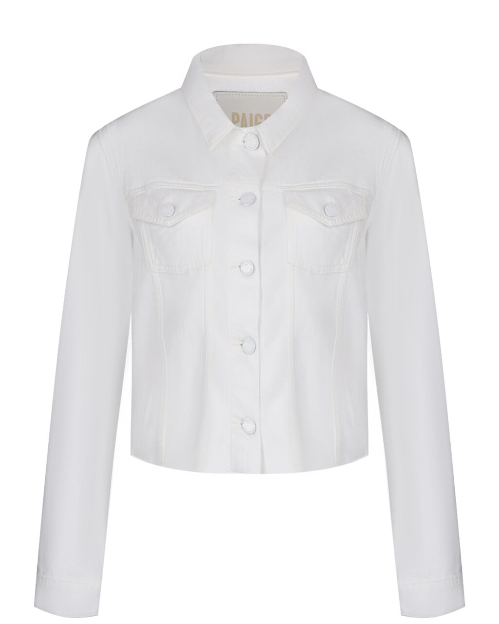 Белая джинсовая куртка Paige от компании Admi - фото 1